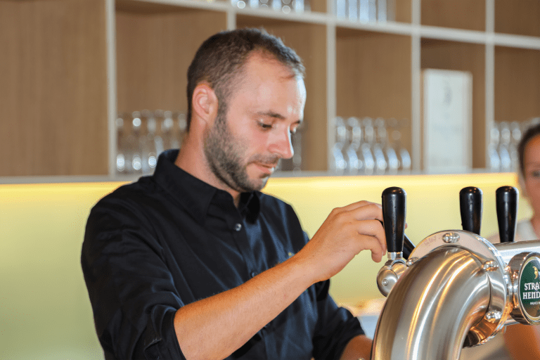 Bier masterclass tap bar Brouwerij De Halve Maan